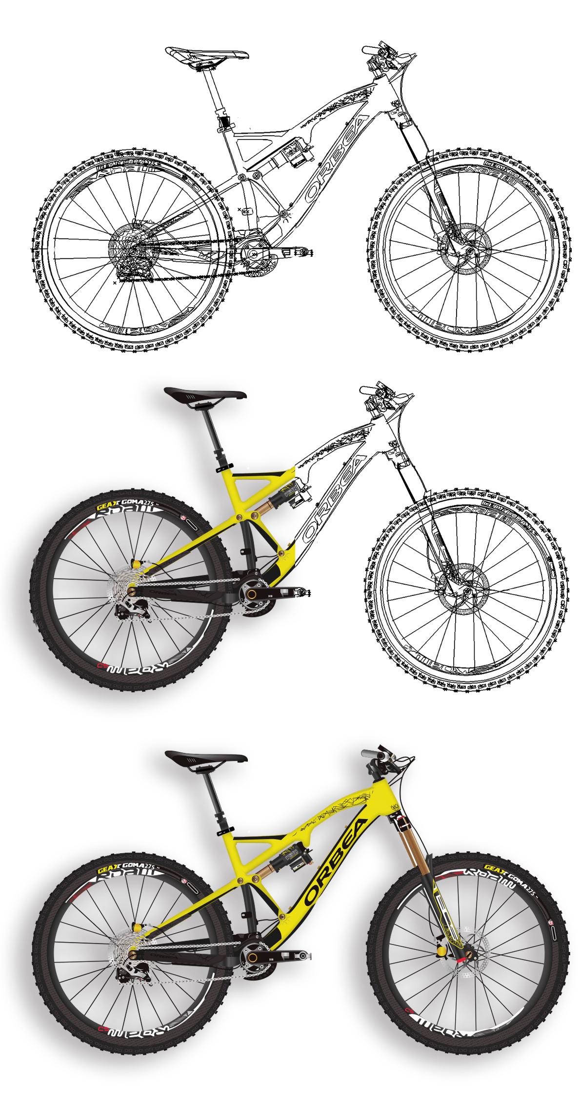 ilustracion bici